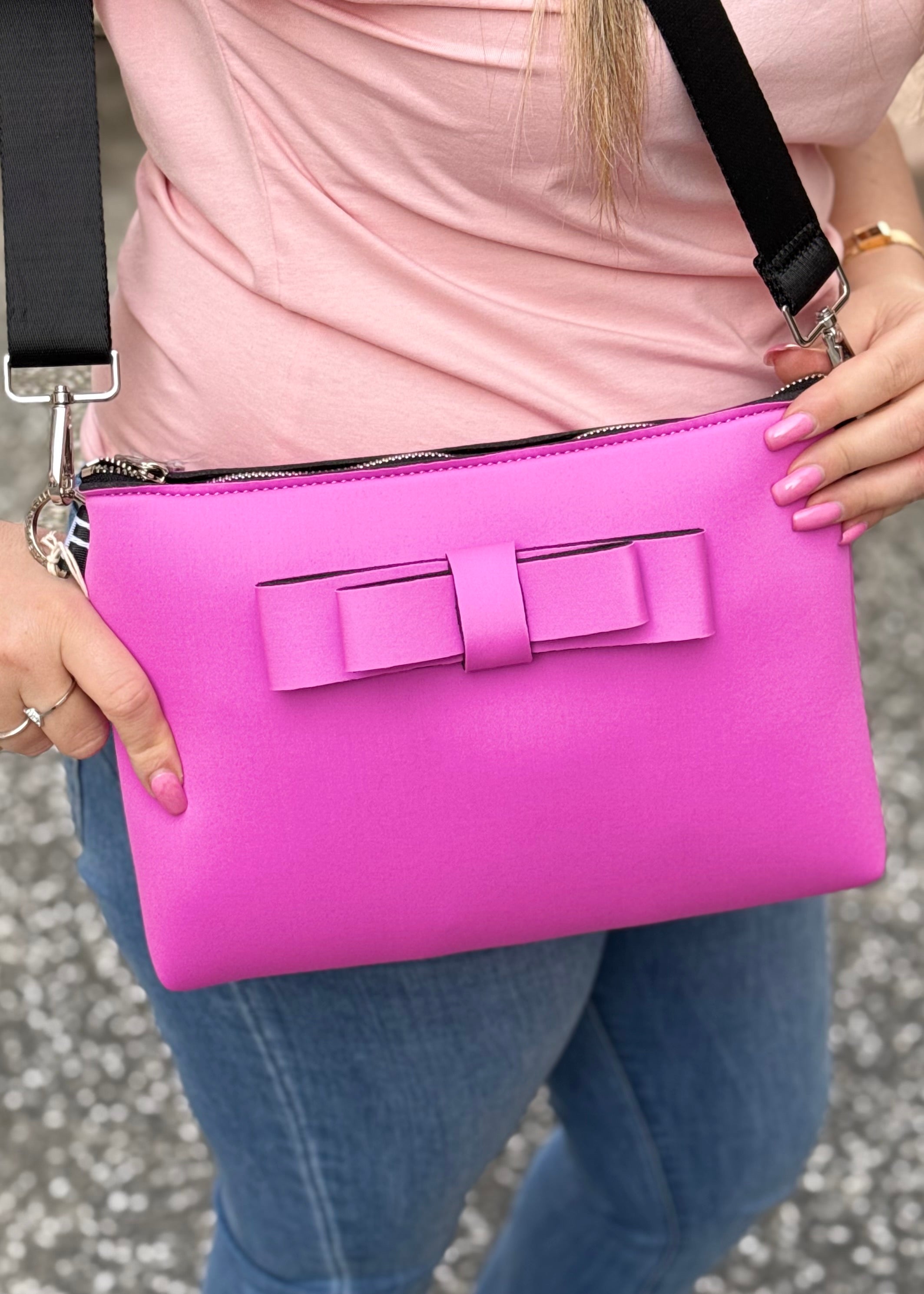 Tracolla Pochette Rosa Fucsia Pochette Multicolor Zalando Pochette