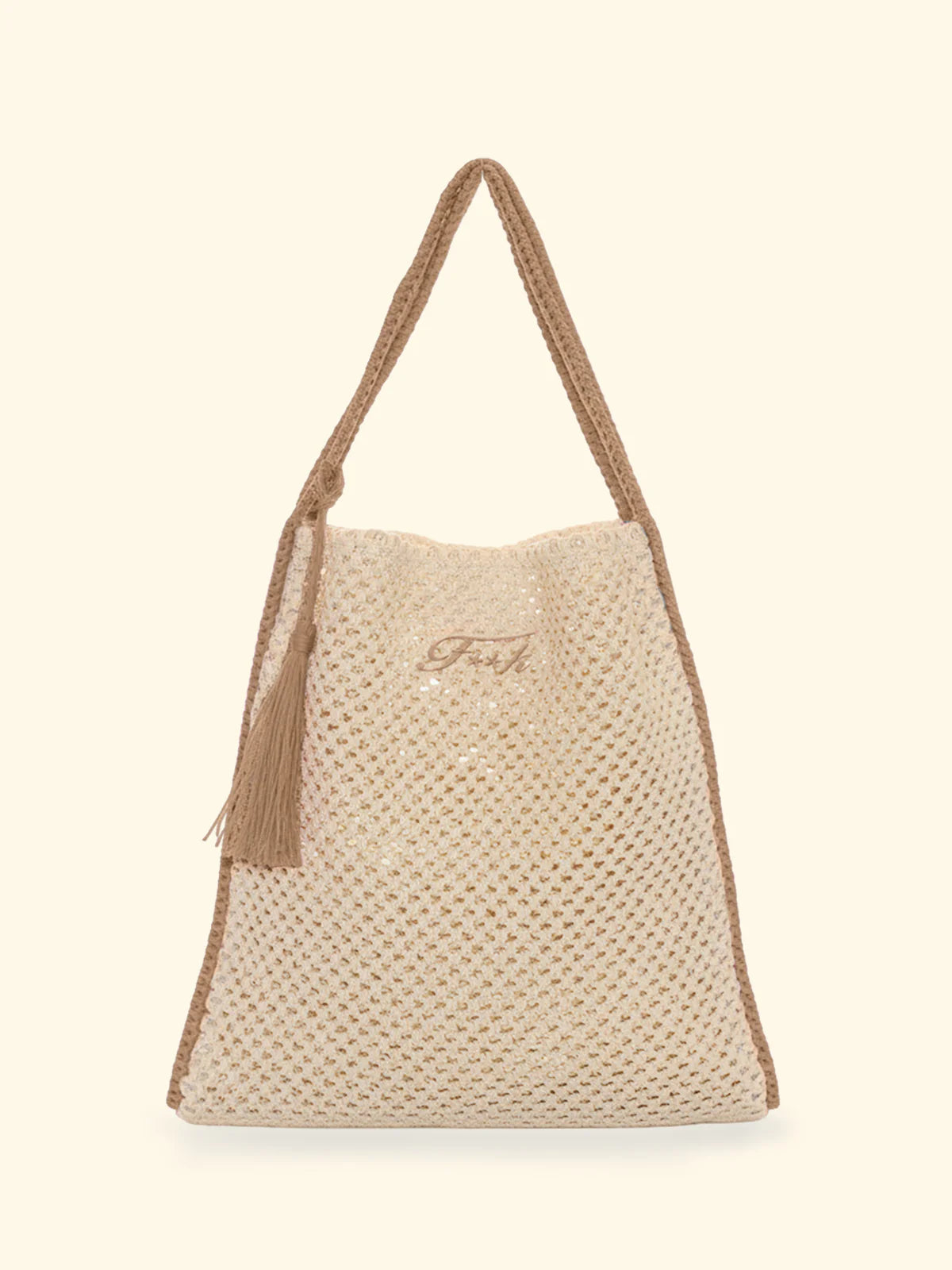 F**K - Borsa in raffia