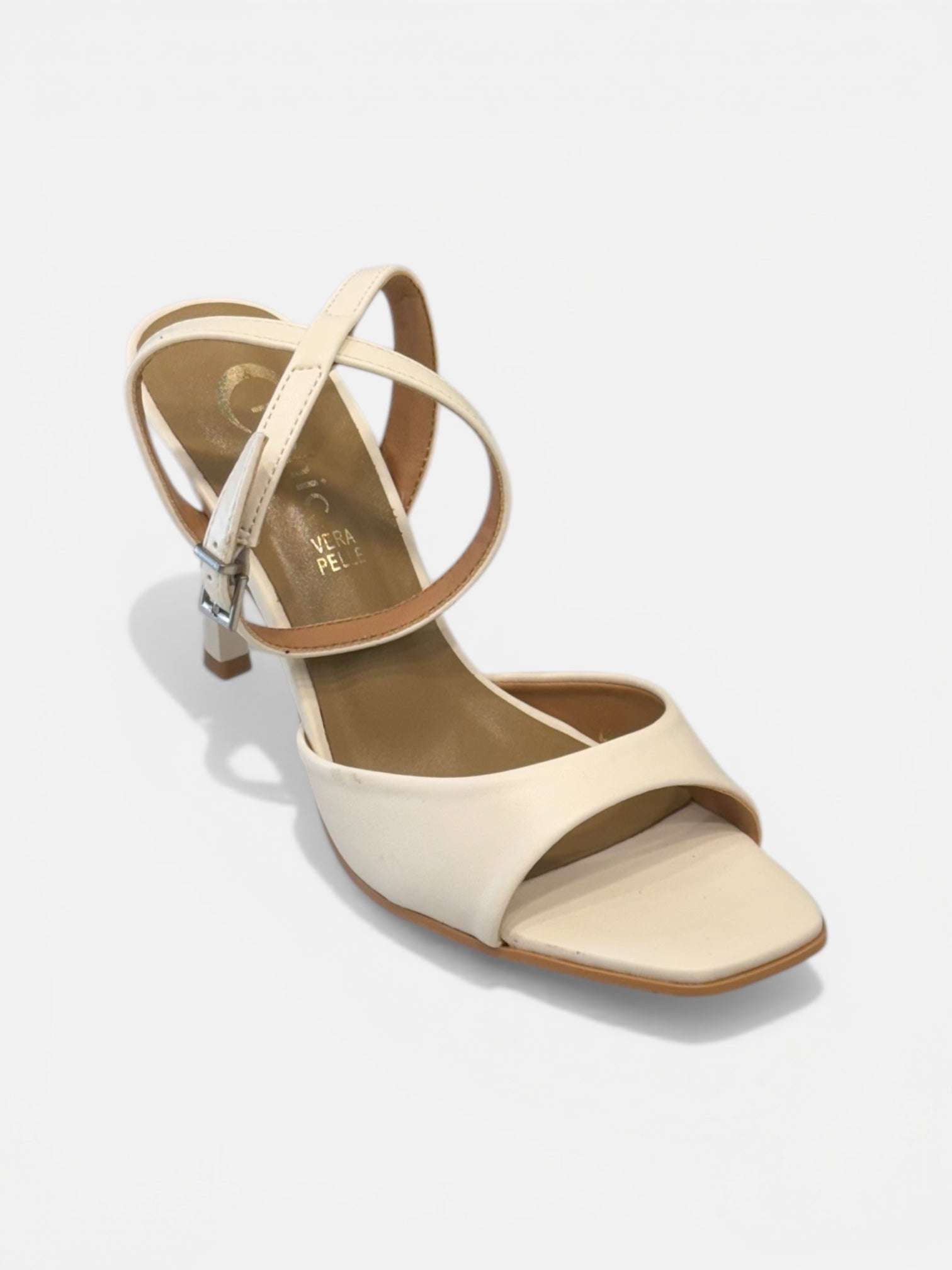 CRICHIC - Scarpa con tacco aperta e laccetto donna