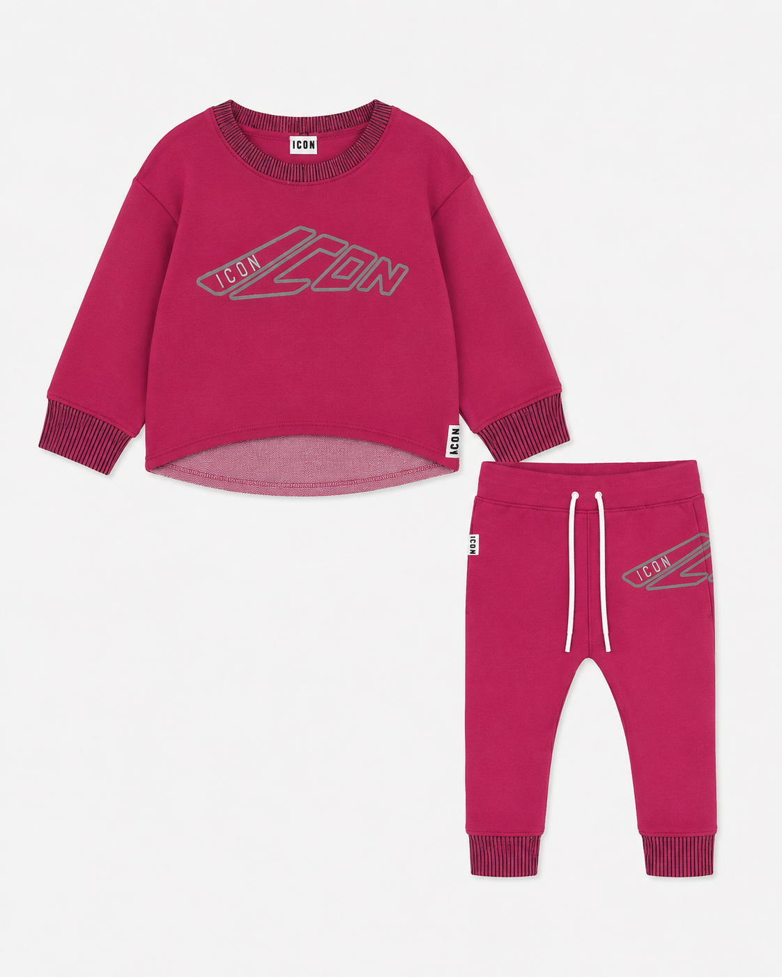 ICON - SET COMPLETO - Felpa e pantalone bambina