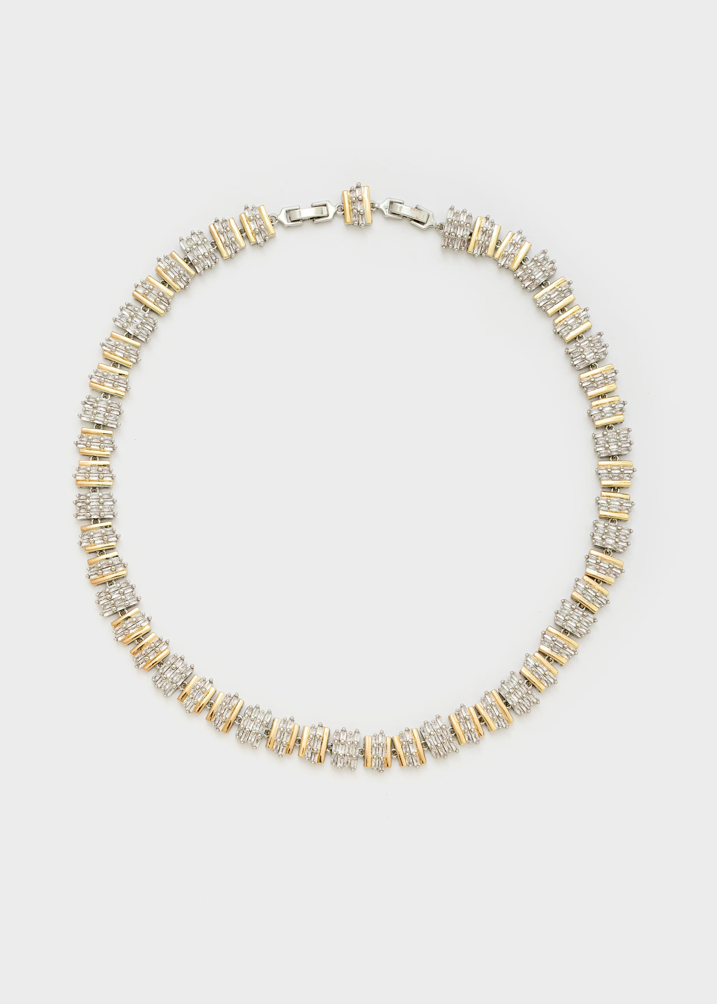 NALI - Collana BAGUETTE con pietre