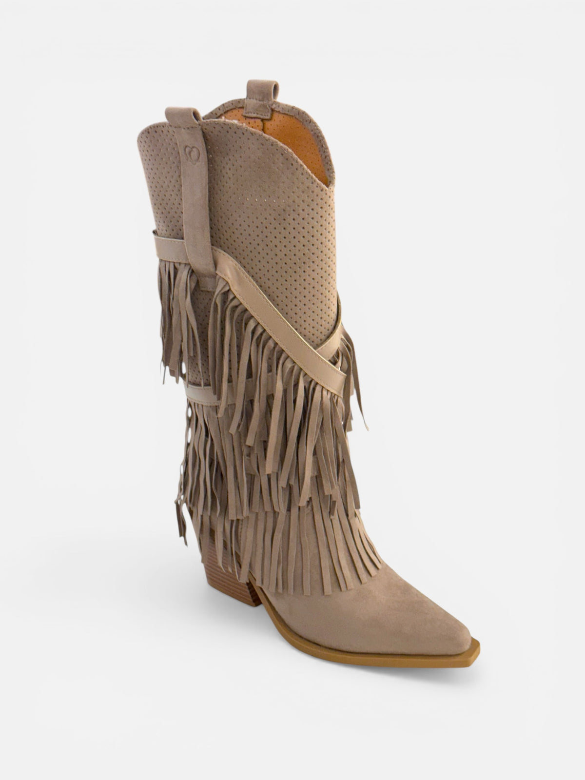 CRICHIC - Stivale Texano con frange donna