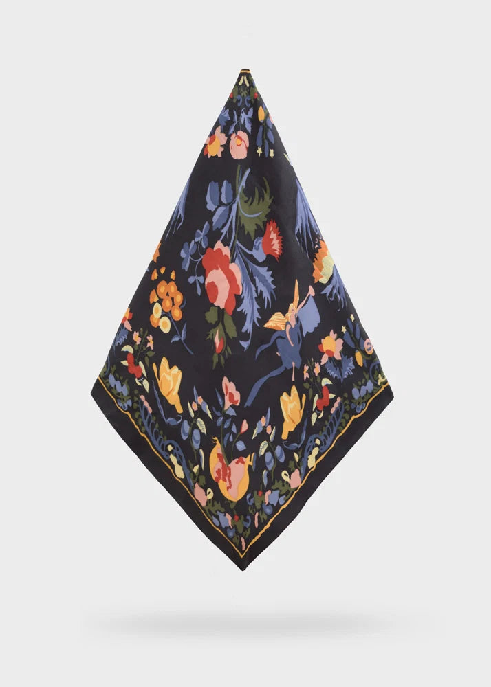 NALI - Foulard triangolo fantasia