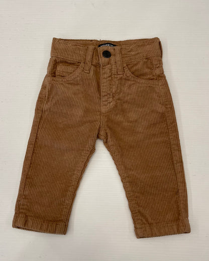 NEVER TOO - Pantalone biscotto in velluto bambino