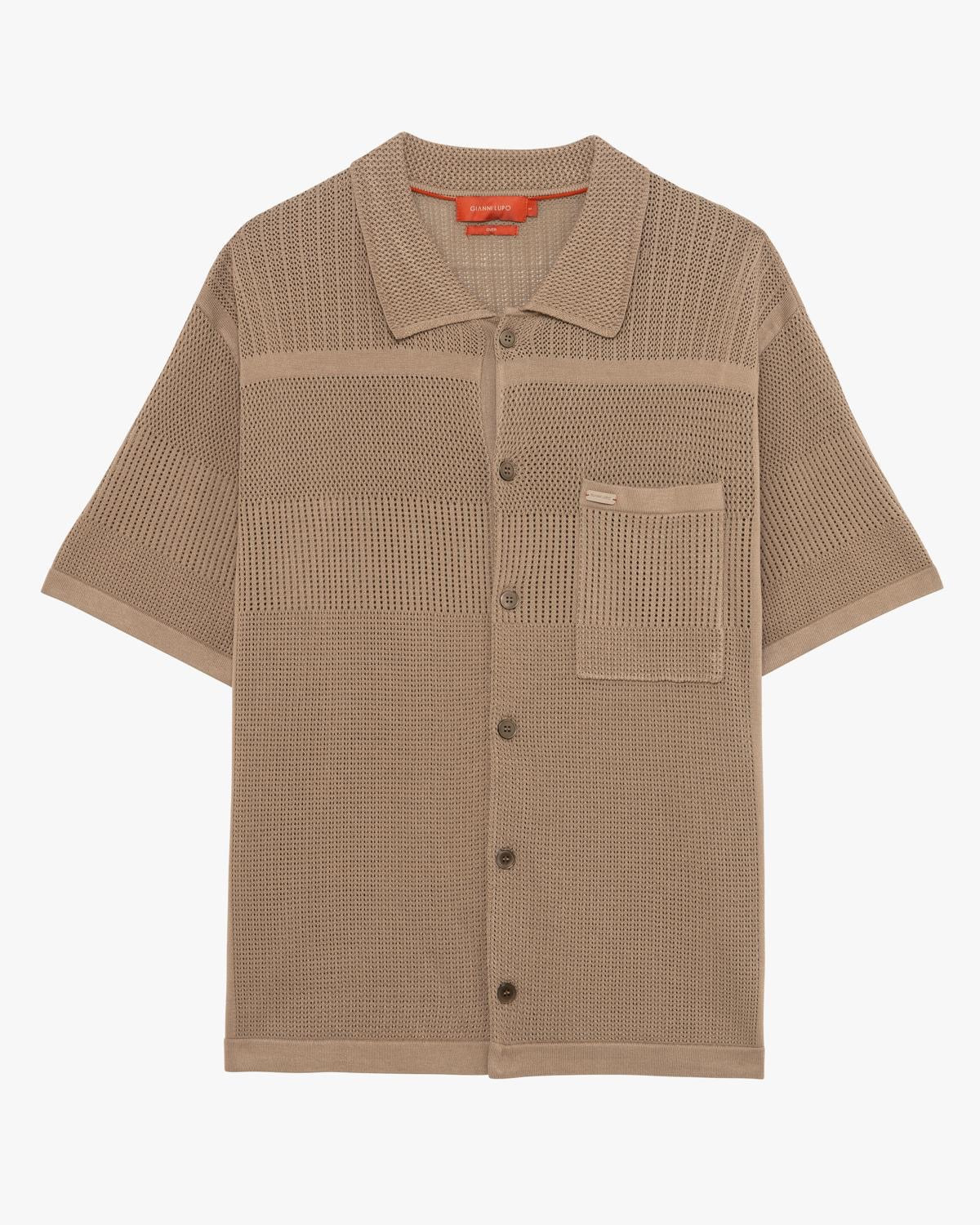 GIANNI LUPO - Cardigan traforato uomo