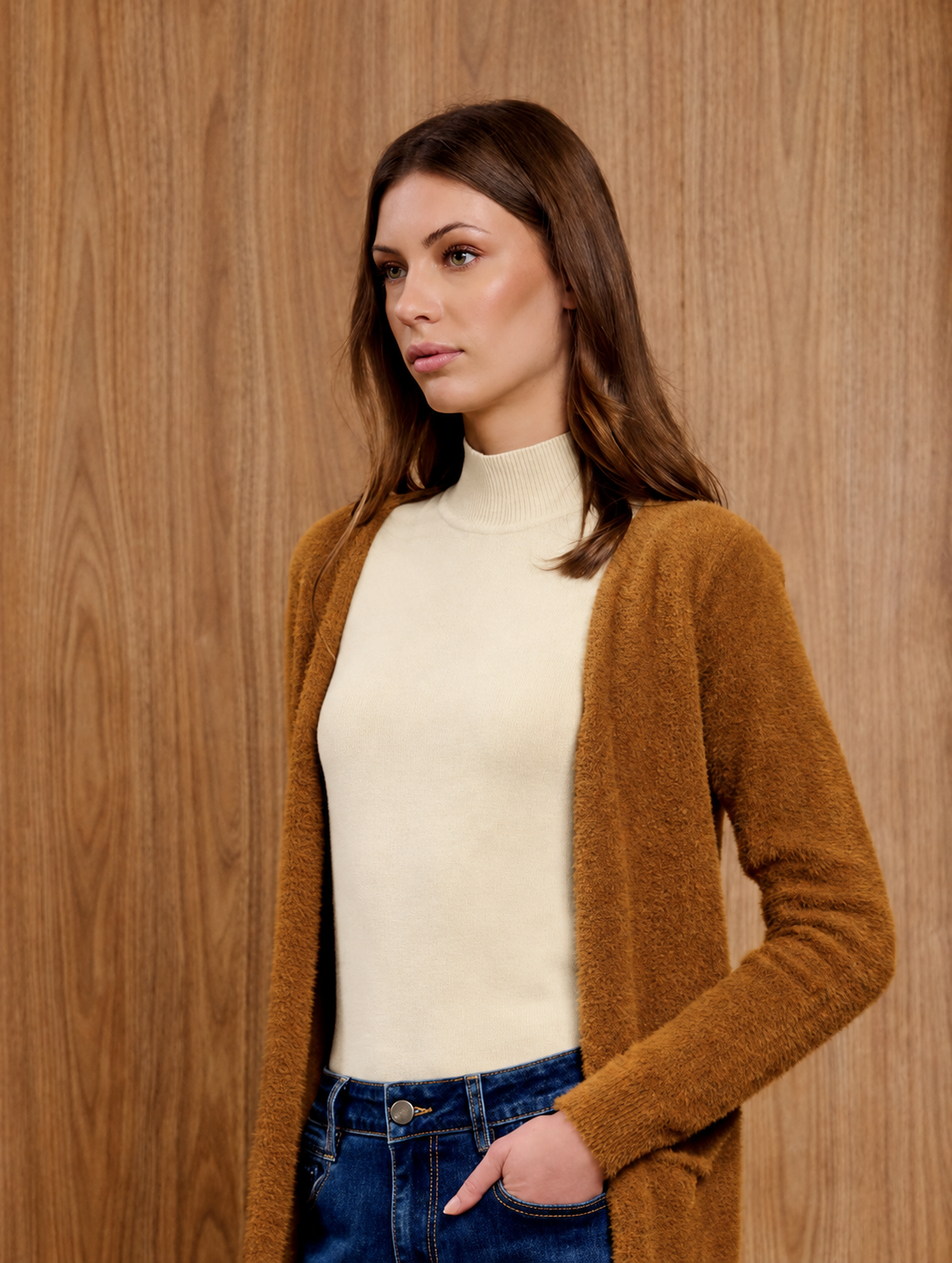INFLUENCER - Maglia con collo donna