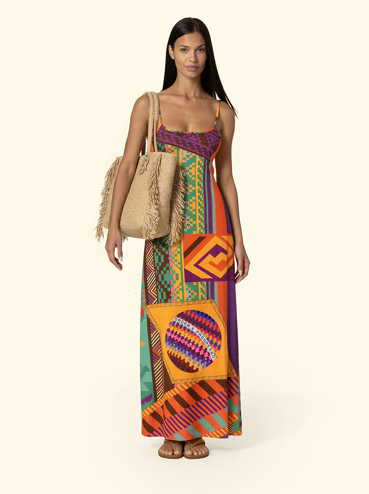 F**K - Vestito lungo JAMAICA donna