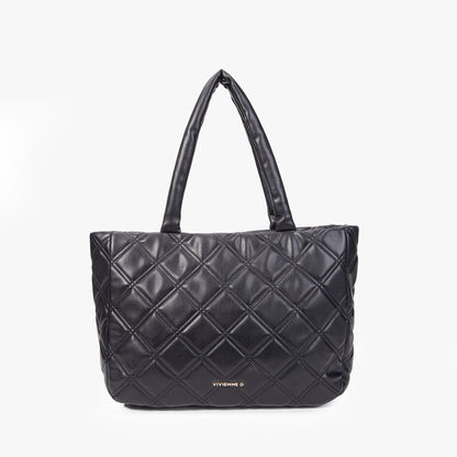 VIVIENNE D - Shopper soft nera