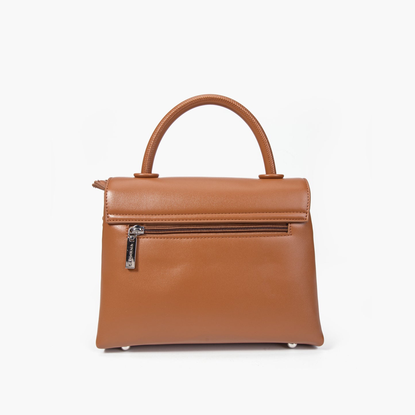 VIVIENNE D -  Daily bag essential cuoio