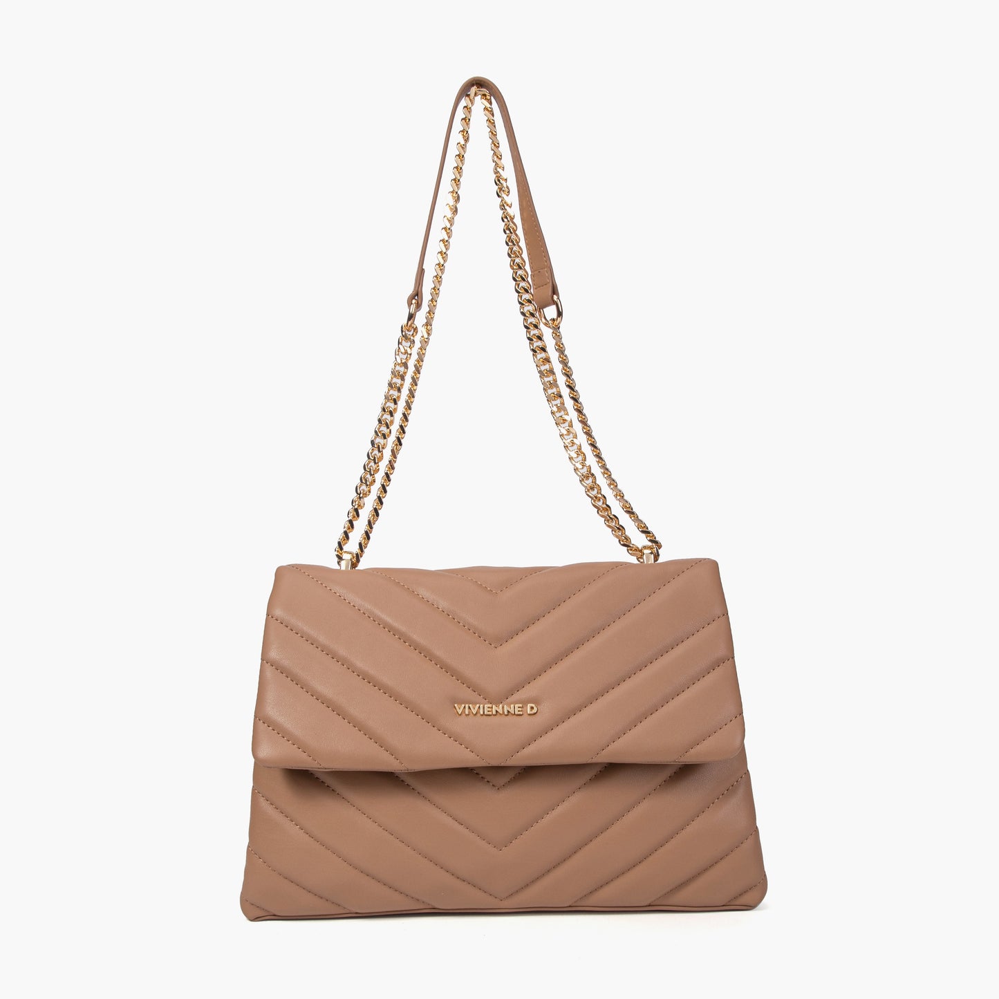 VIVIENNE D - Daily bag matelasse beige