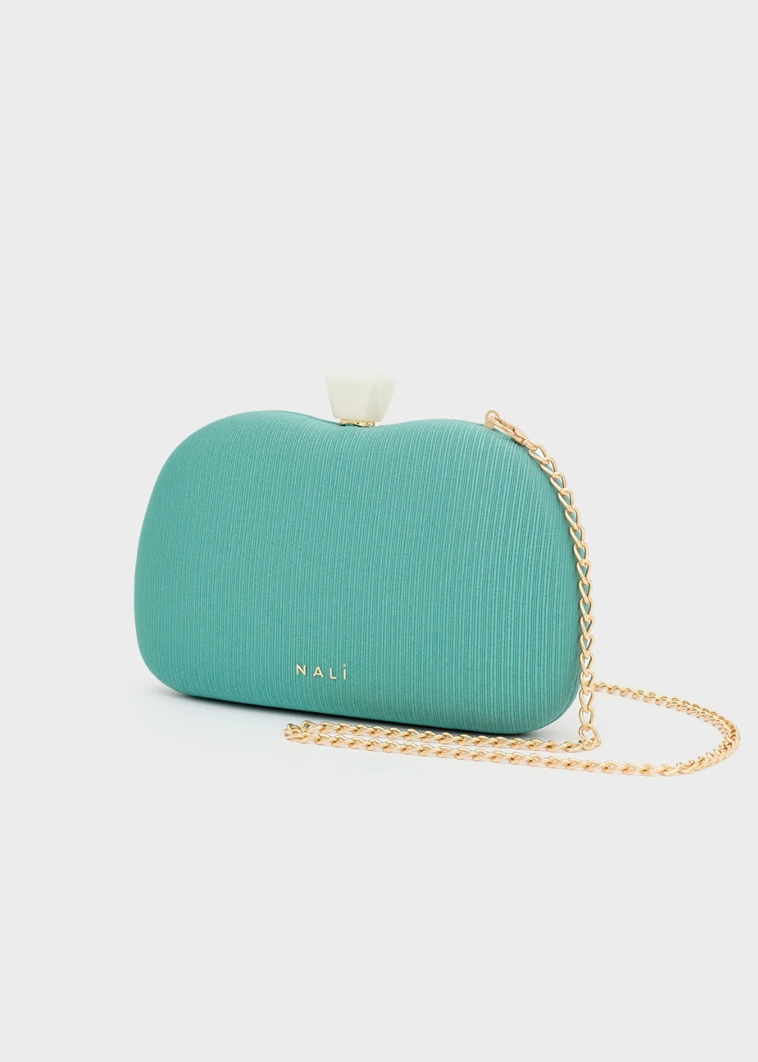 NALI - Clutch SOFIA plissé a mano