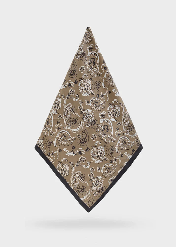 NALI - Foulard triangolo stampato