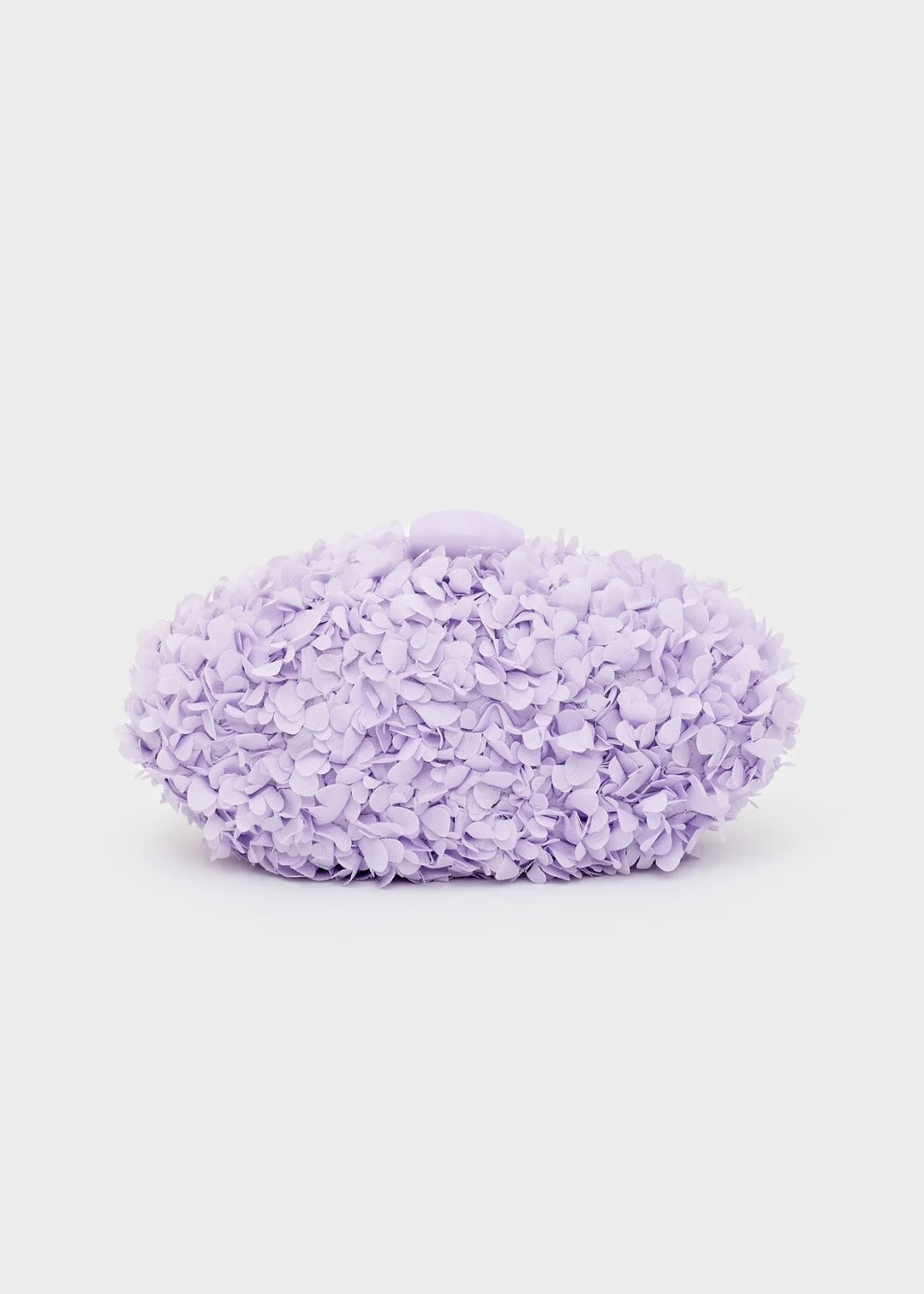 NALI - Clutch CLOUD in tessuto petalo 3D