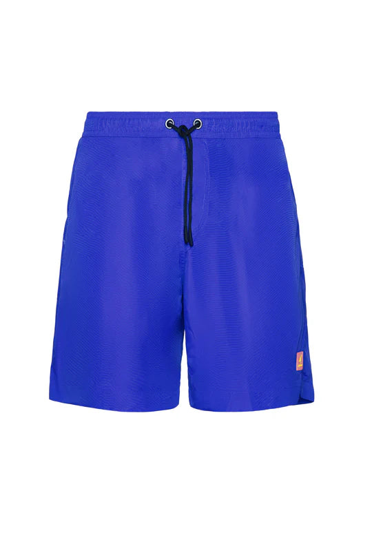 4GIVENESS - Costume blu royal con coulisse nera uomo