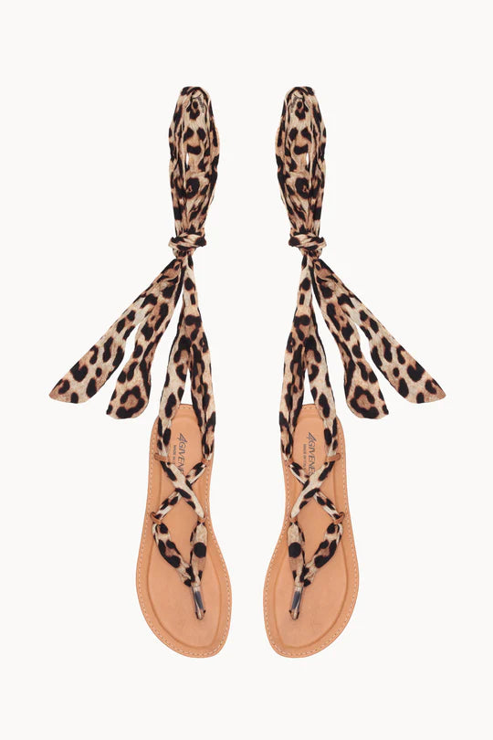 4GIVENESS - Sandalo infradito foulard LEO