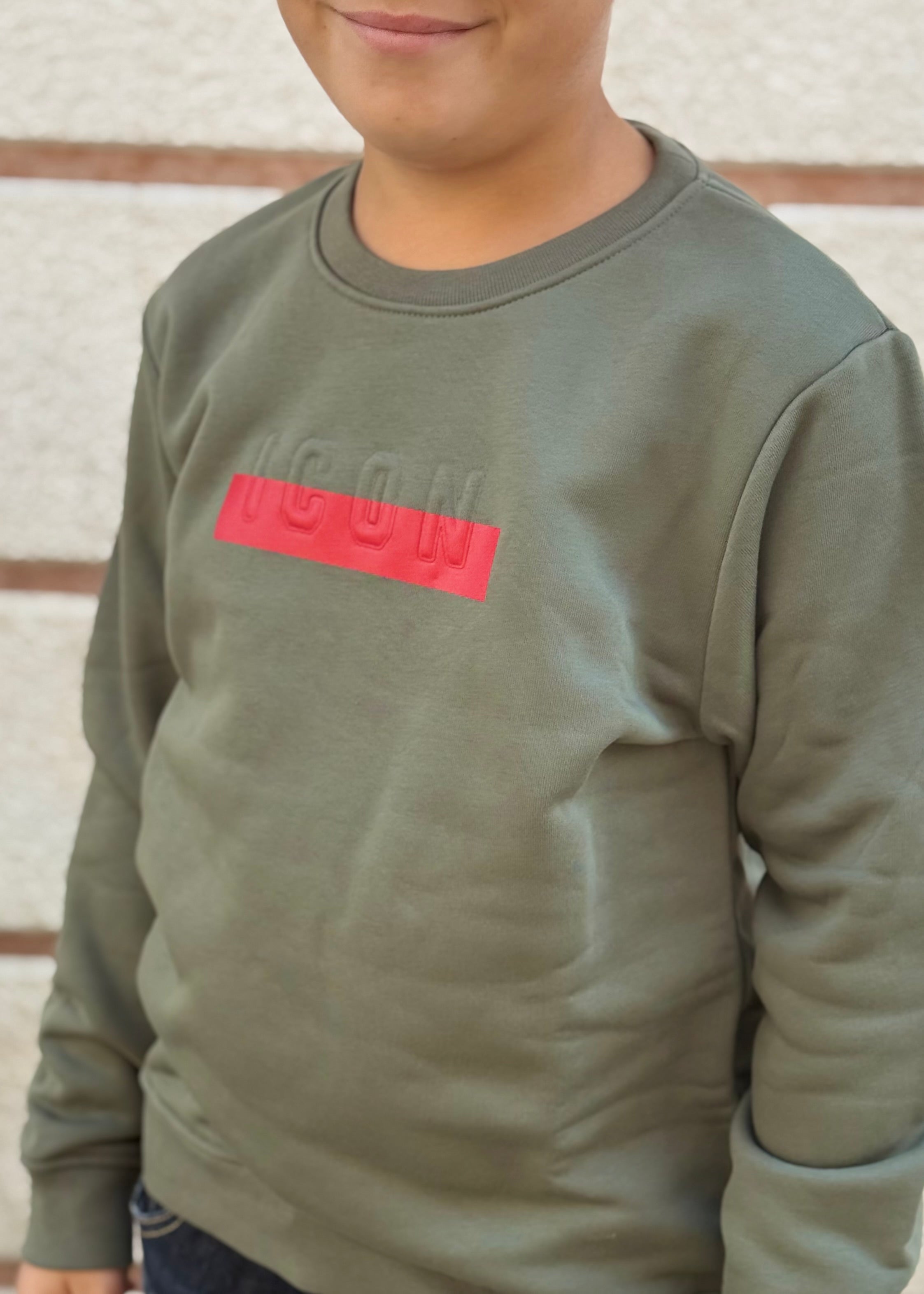 ICON - Felpa girocollo bambino