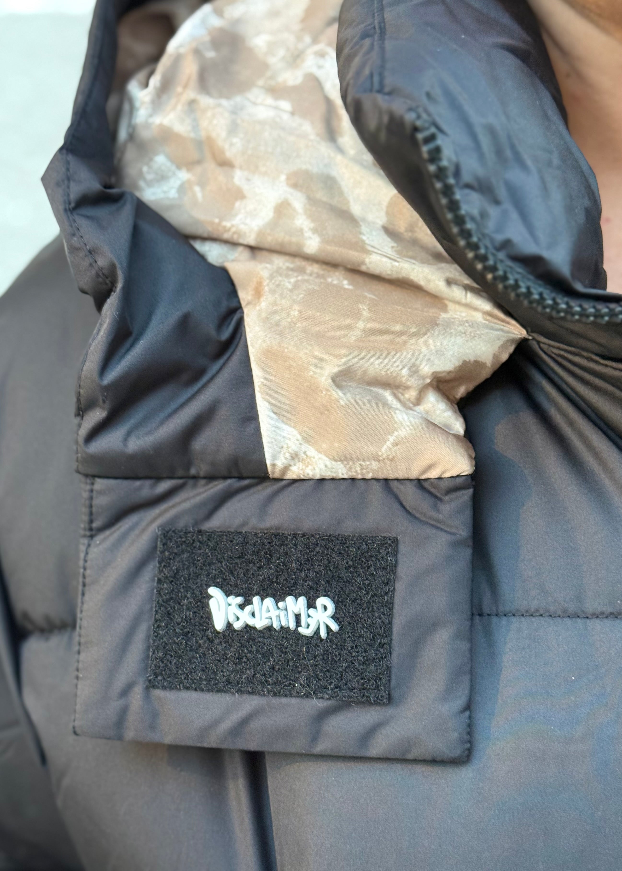 DISCLAIMER - Giubbotto con logo sul retro donna