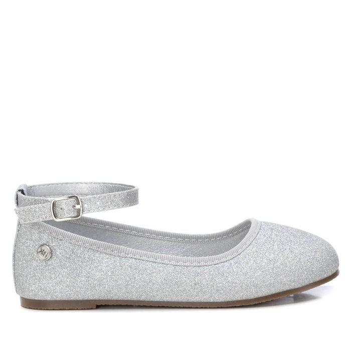 XTI - MEMORY FOAM - Ballerina argento glitter bambina