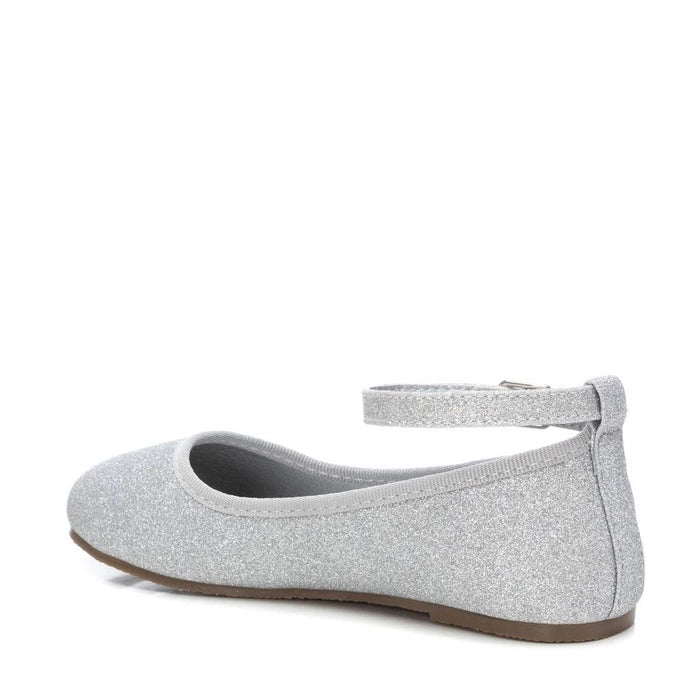 XTI - MEMORY FOAM - Ballerina argento glitter bambina