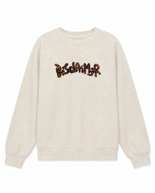 .DISCLAIMER - Felpa con logo maculato donna