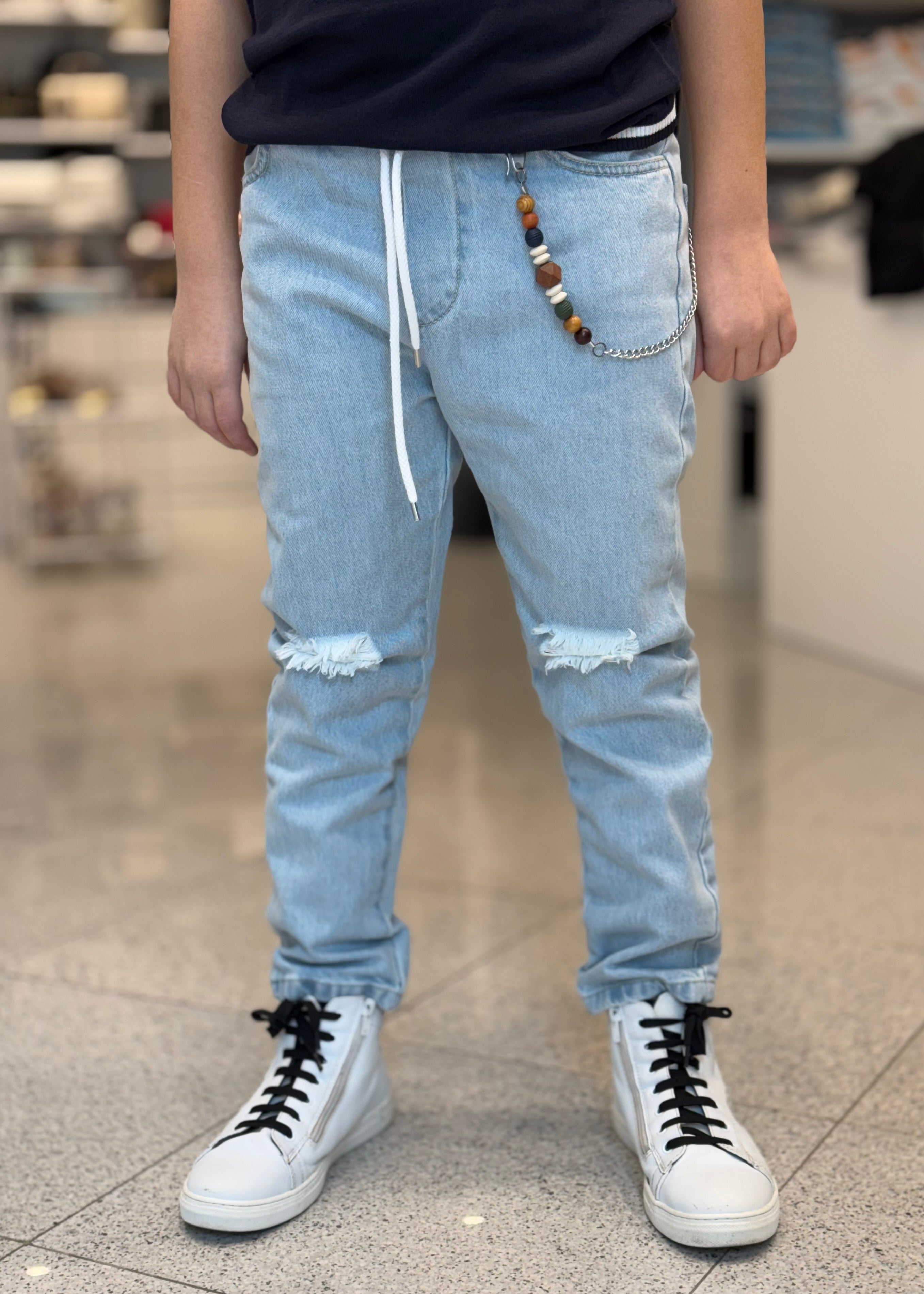 NEVER TOO - Jeans con elastico in vita bambino