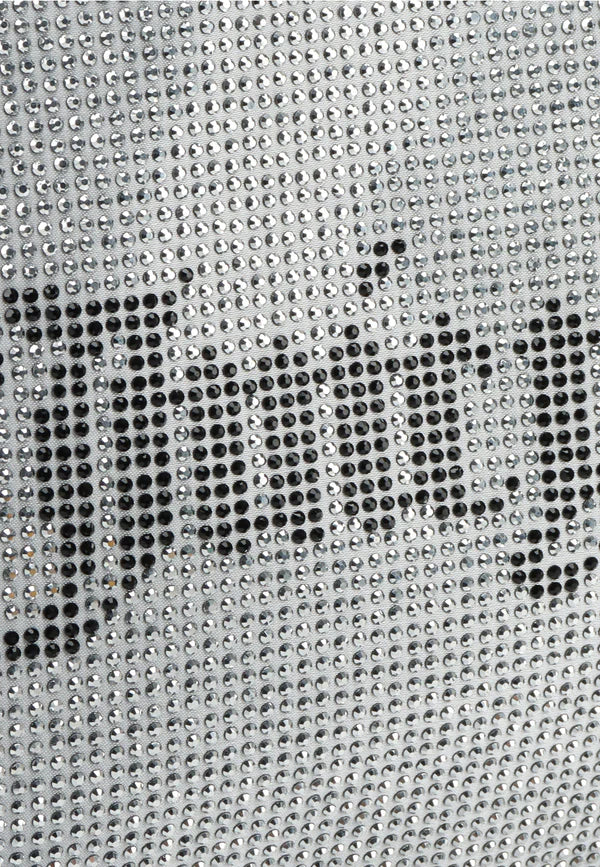 JUICY COUTURE - Pochette MIA completamente decorata con strass e tracolla