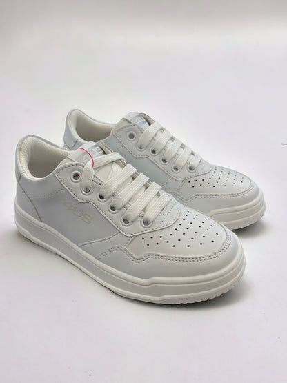 4US BY CESARE PACIOTTI - Sneakers bianche con lacci bambino