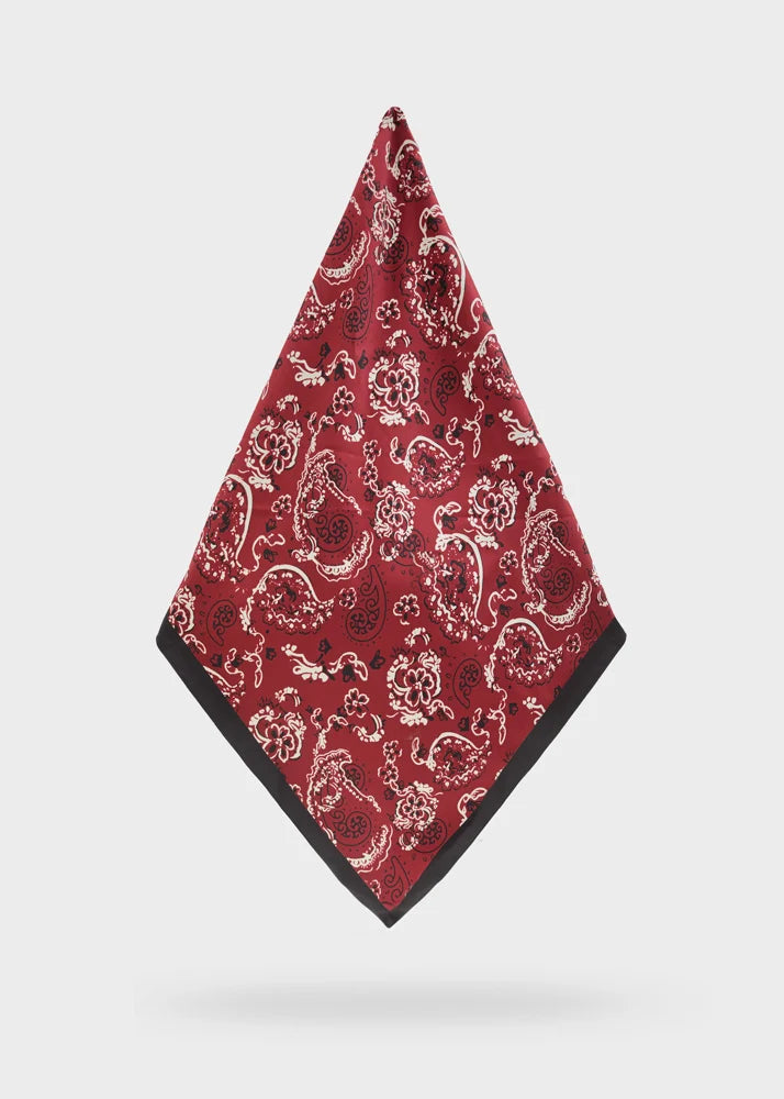 NALI - Foulard triangolo stampato