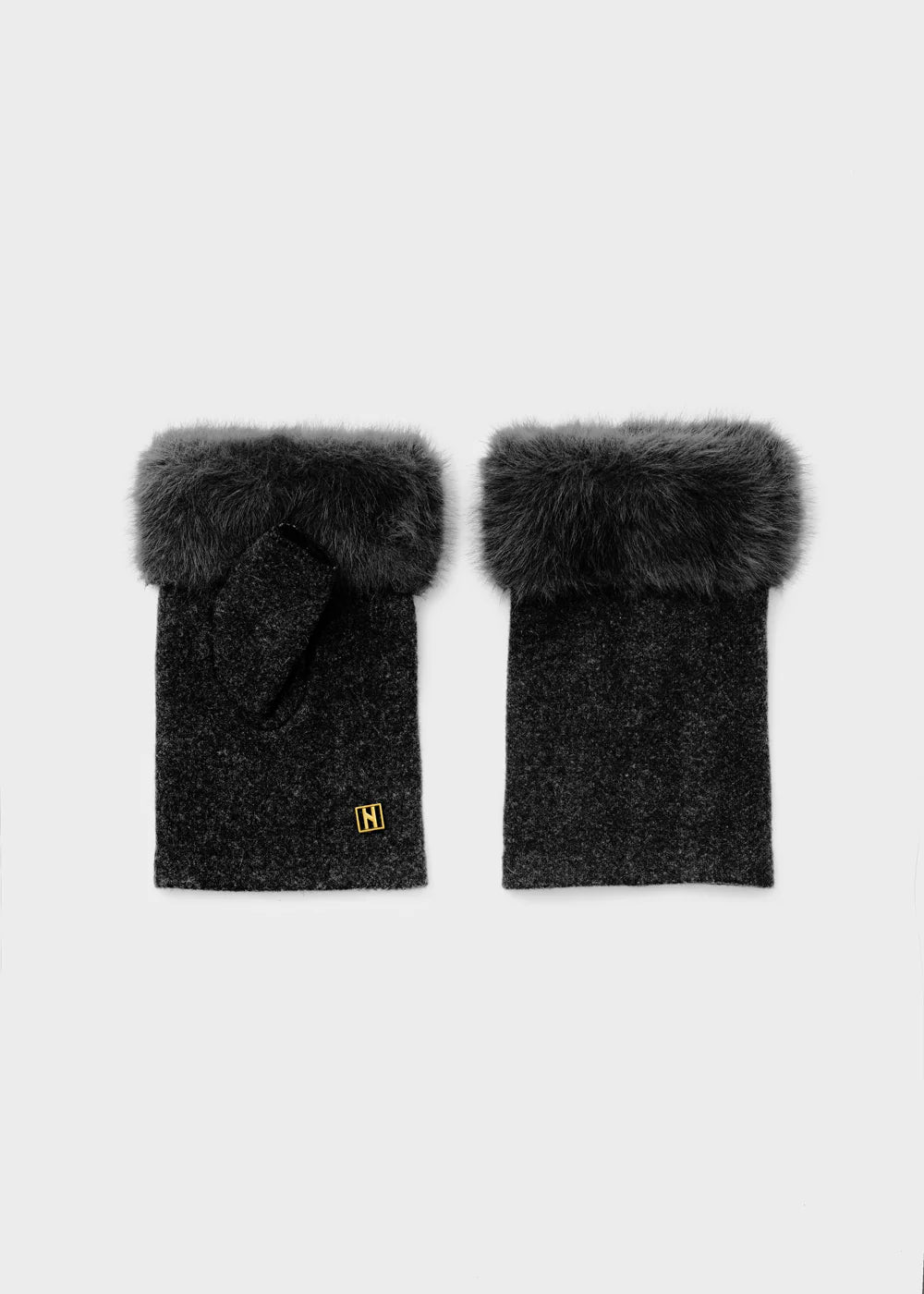 NALI - Guanti FURRY senza dita donna