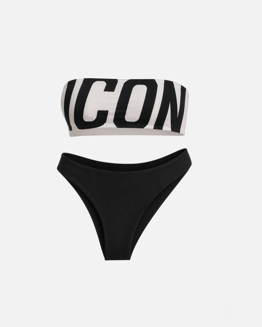 ICON - Bikini fascia con slip fisso bambina