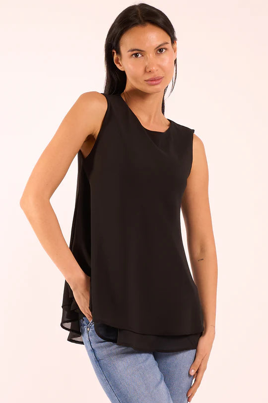 INDOMINA - Canotta nera donna