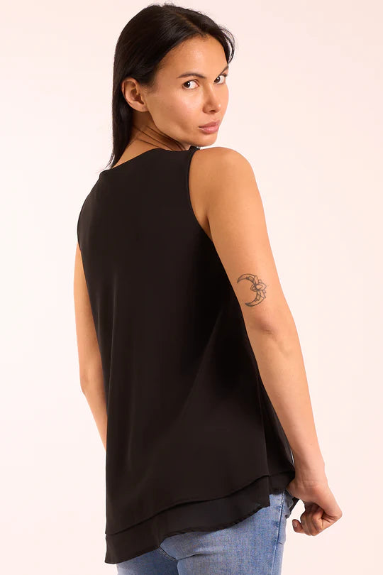 INDOMINA - Canotta nera donna