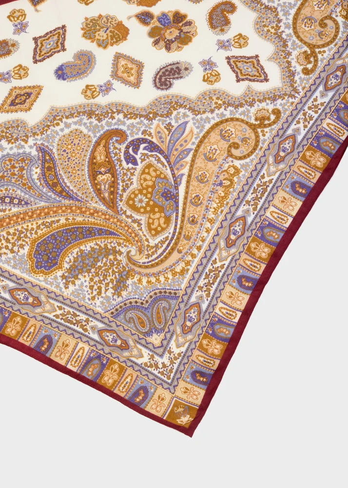NALI - Foulard triangolo mixed pattern