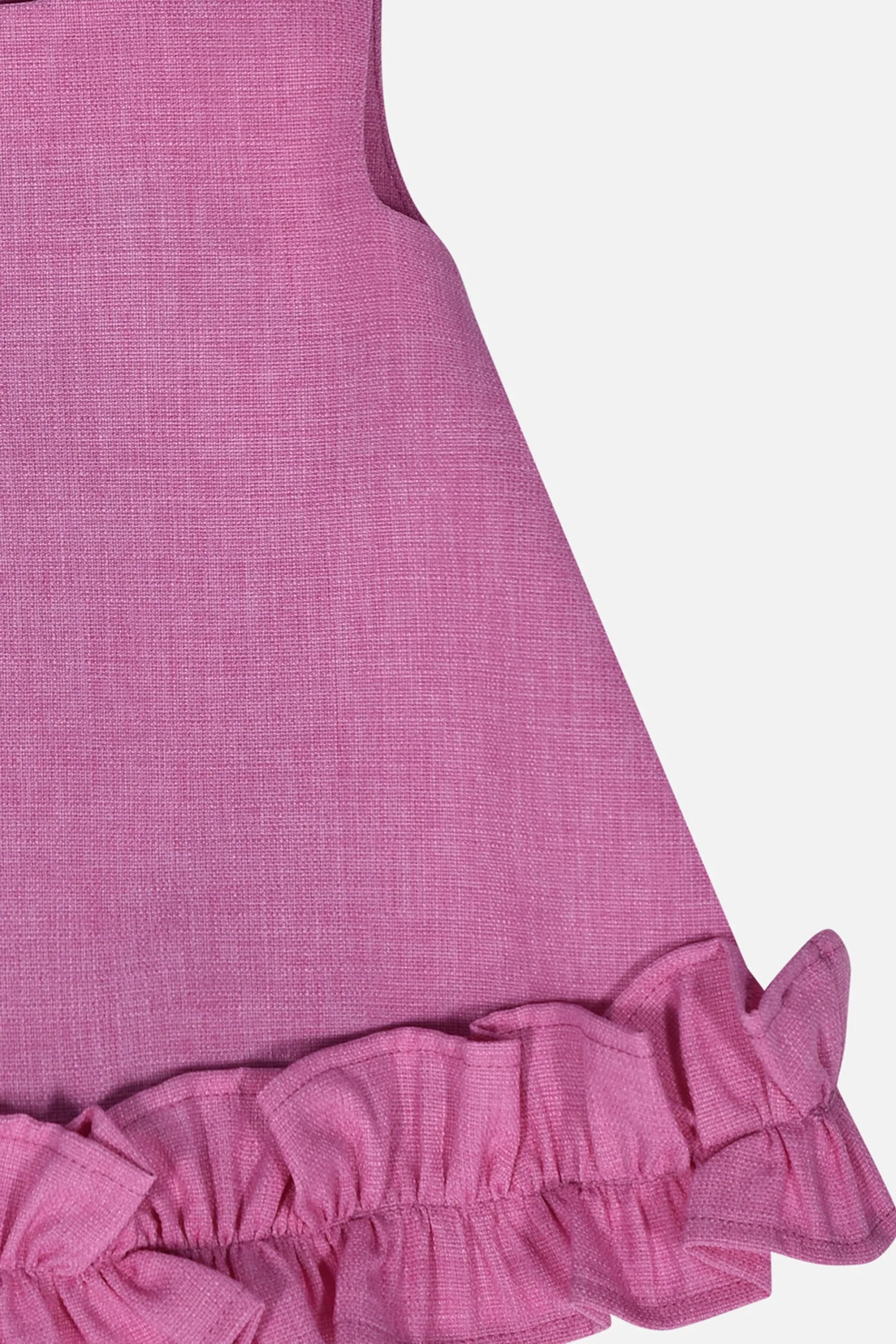 FUN FUN - Vestito fucsia con rouge bambina