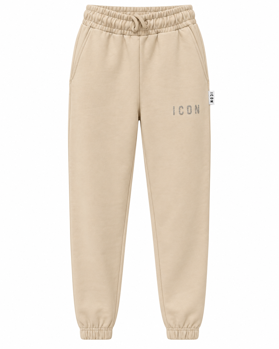 ICON - Pantalone con logo glitter donna