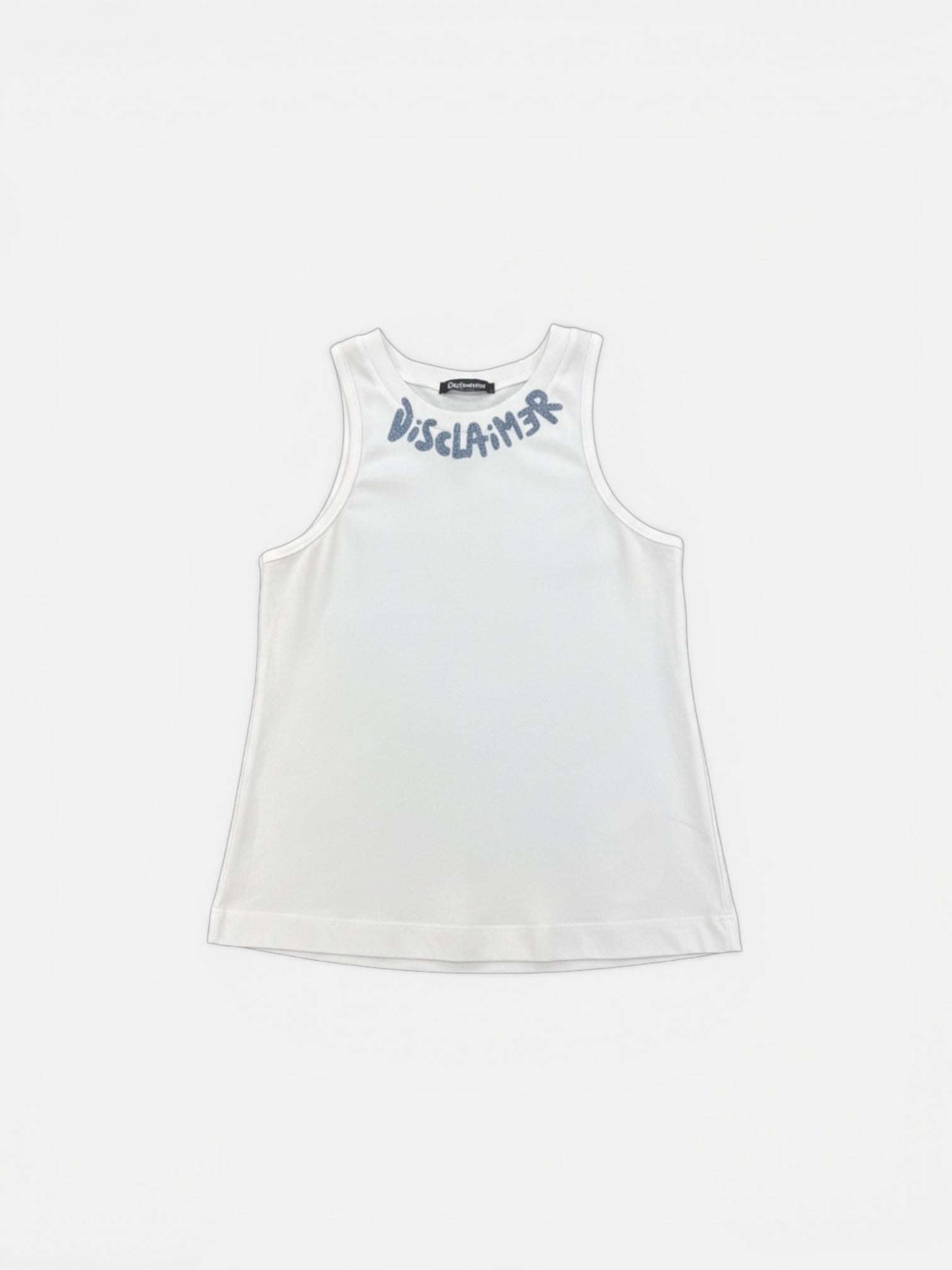 DISCLAIMER - Canotta in jersey bambina
