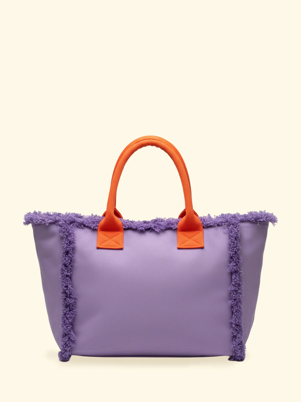 F**K - MAXI bag  bicolor con frange donna