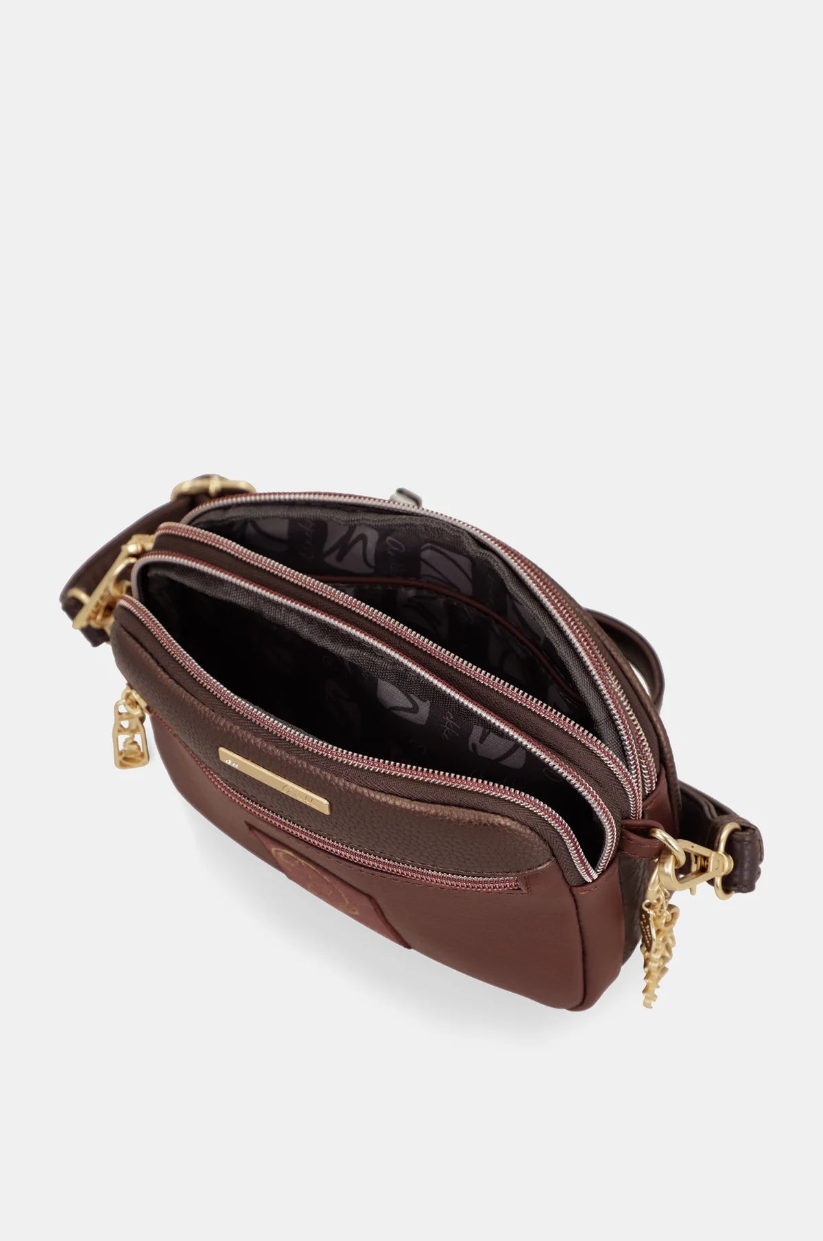 ANEKKE - Borsa a tracolla BURGUNDY