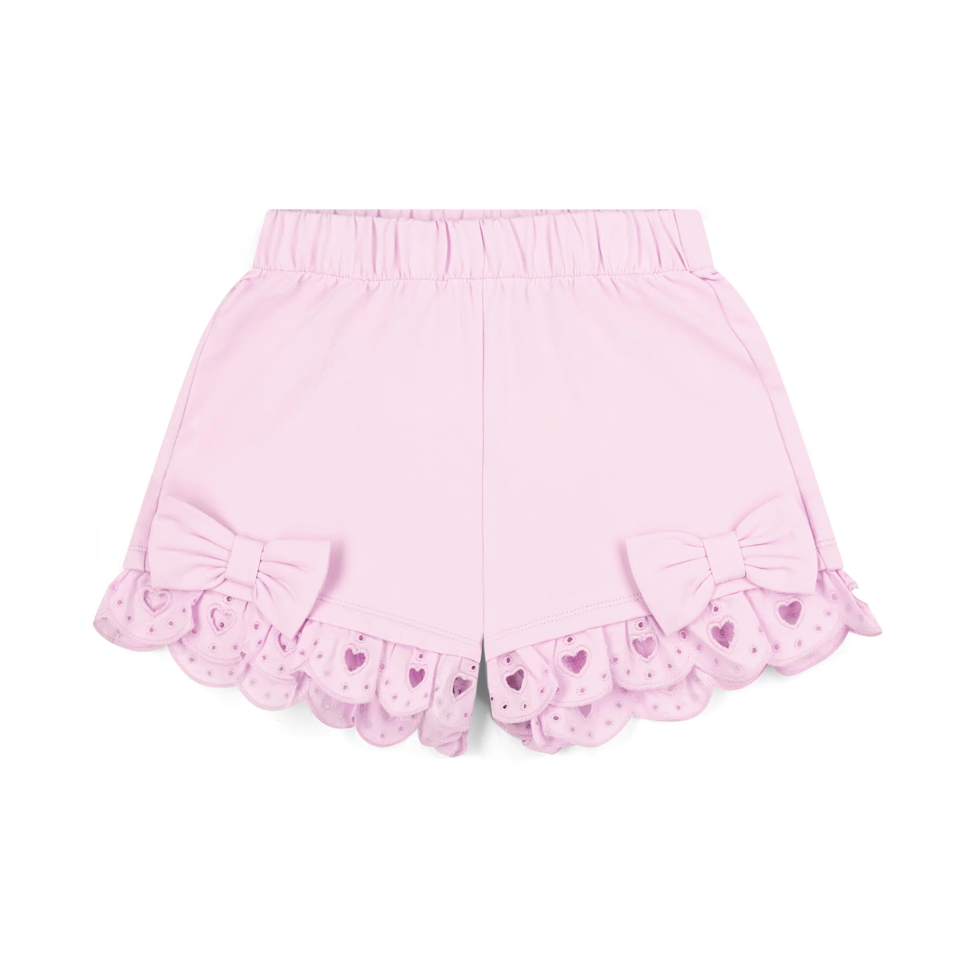 A DEE - Outfit completo -  T-shirt e short rosa bambina