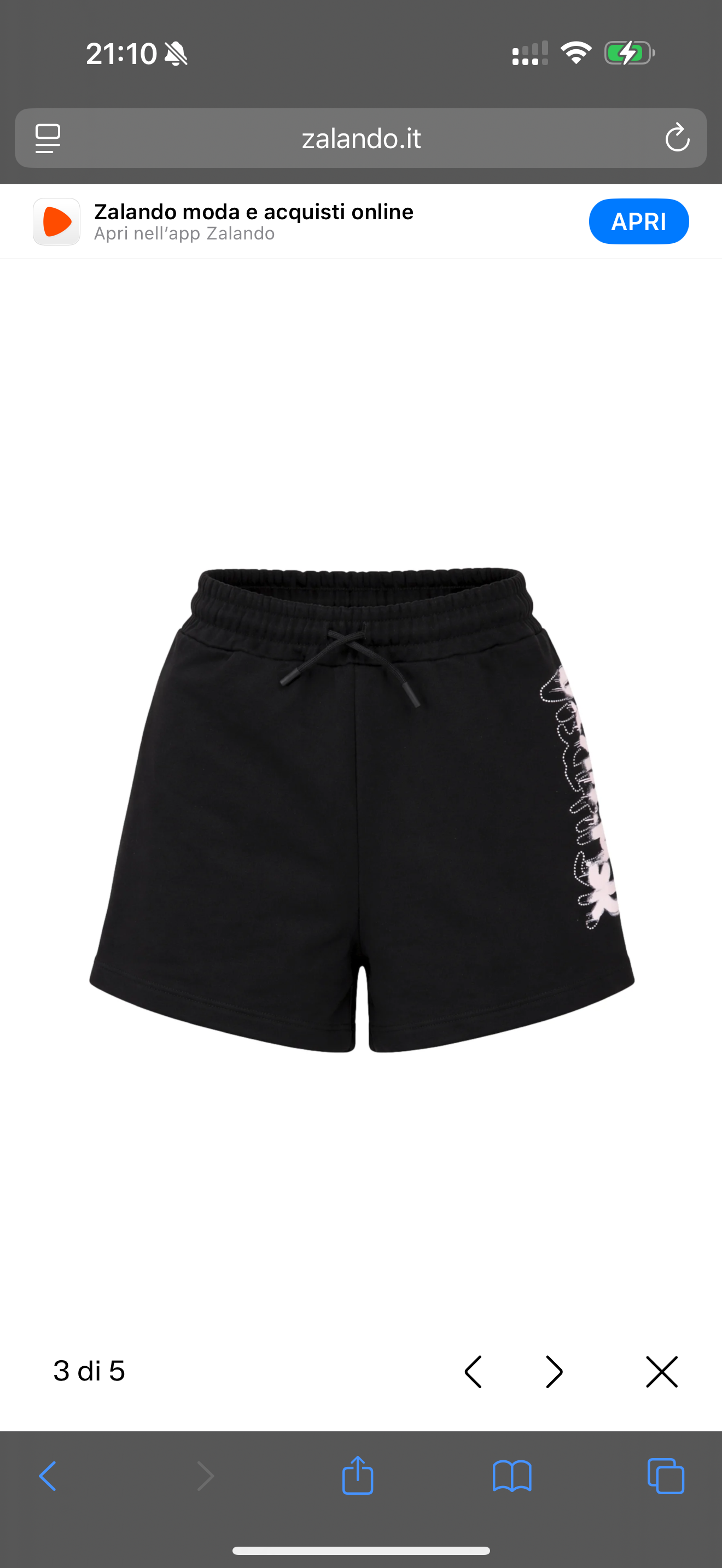 DISCLAIMER - Short bambina