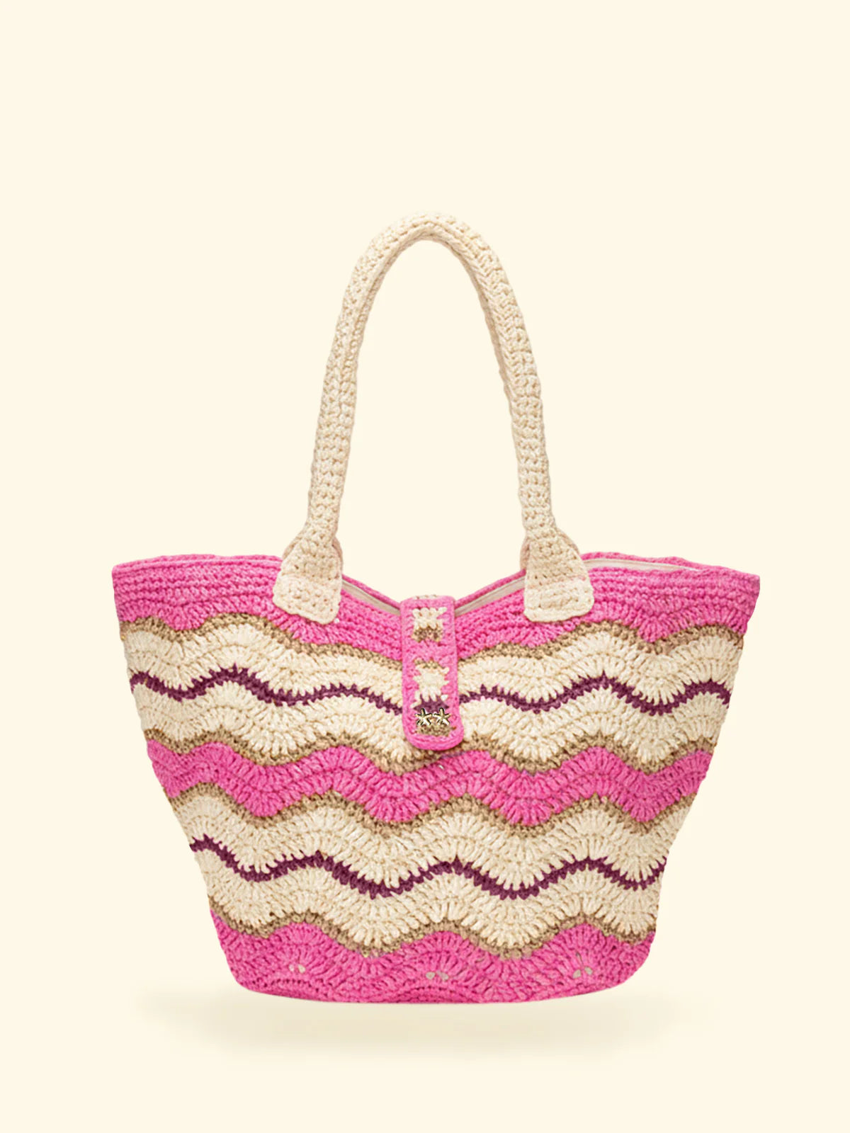 F**K - Borsa in paglia donna