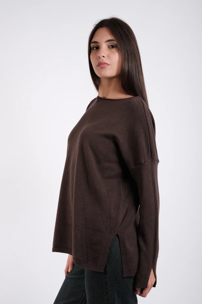 INDOMINA - Maglia in lana rasata donna