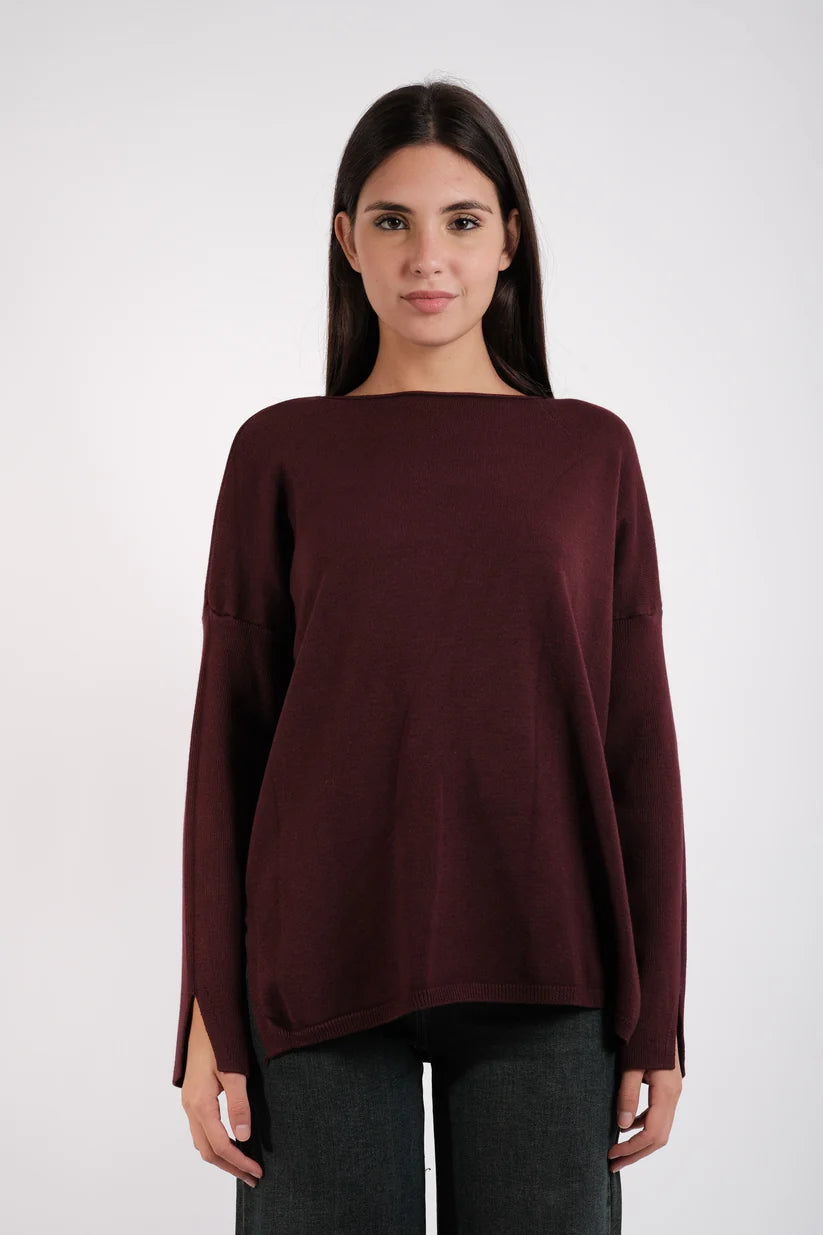 INDOMINA - Maglia in lana rasata donna