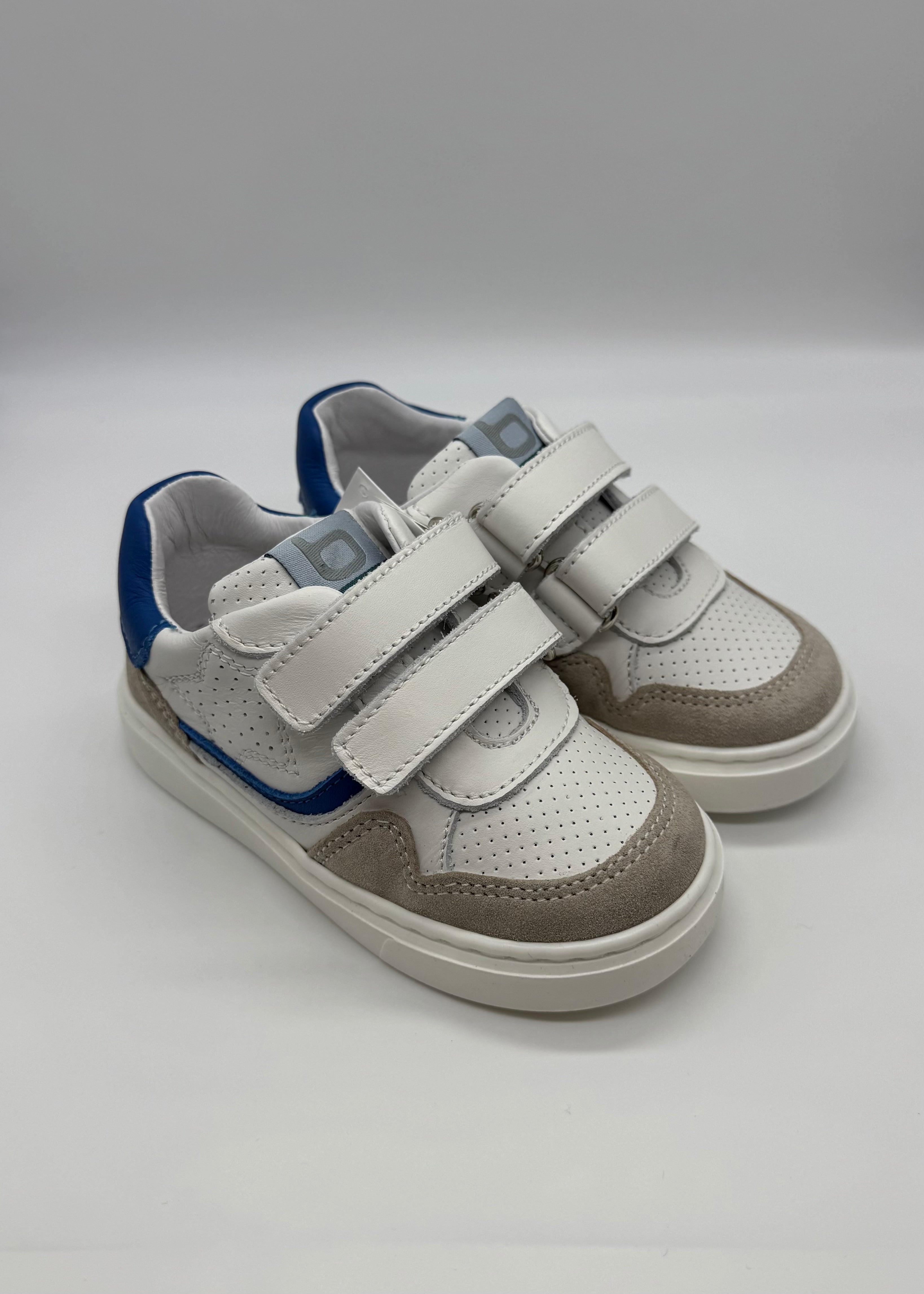 BALDUCCI - PRIMO PASSO - Sneakers bianca con dettagli blu bambino