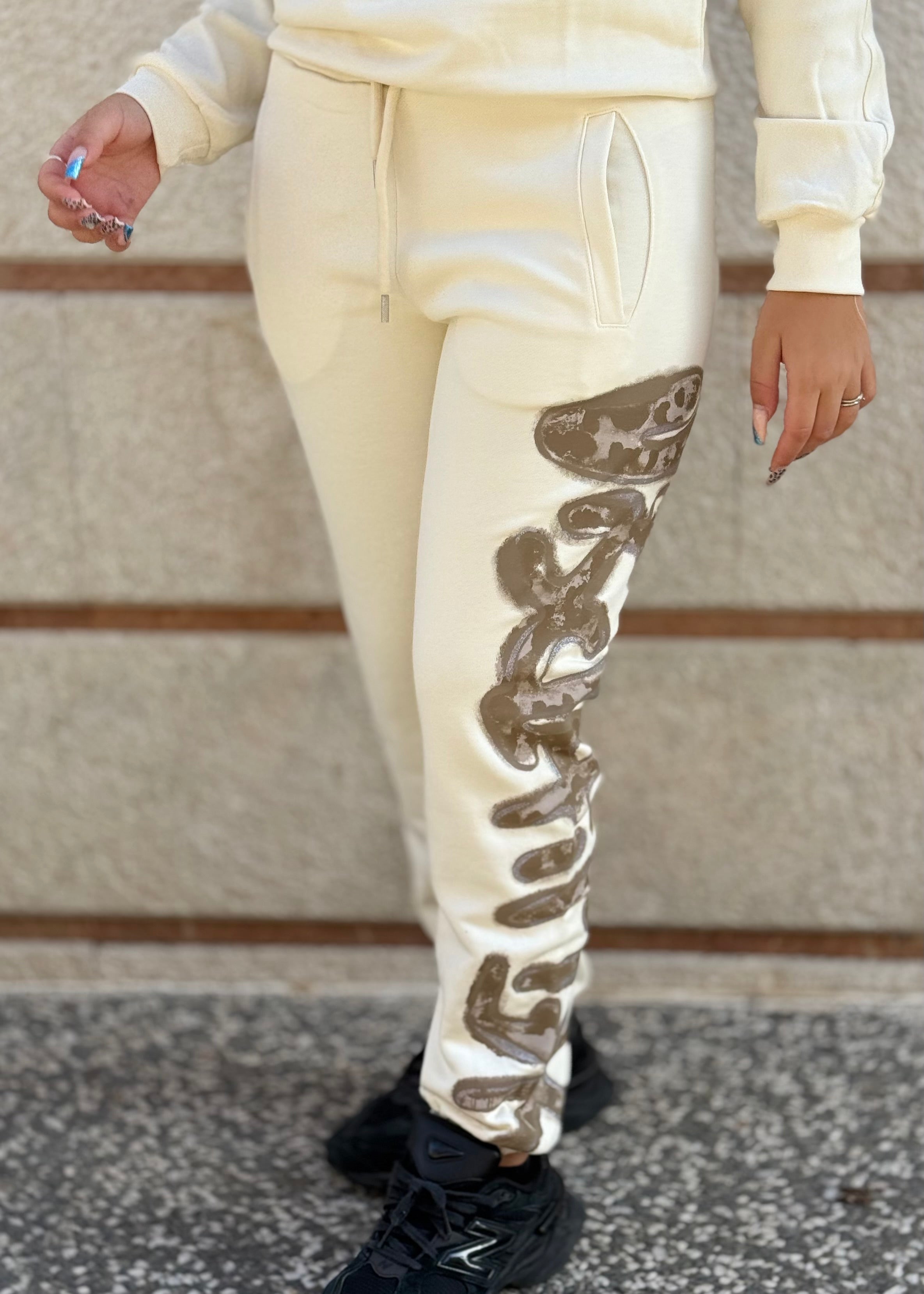 DISCLAIMER - Pantalone con logo laterale donna