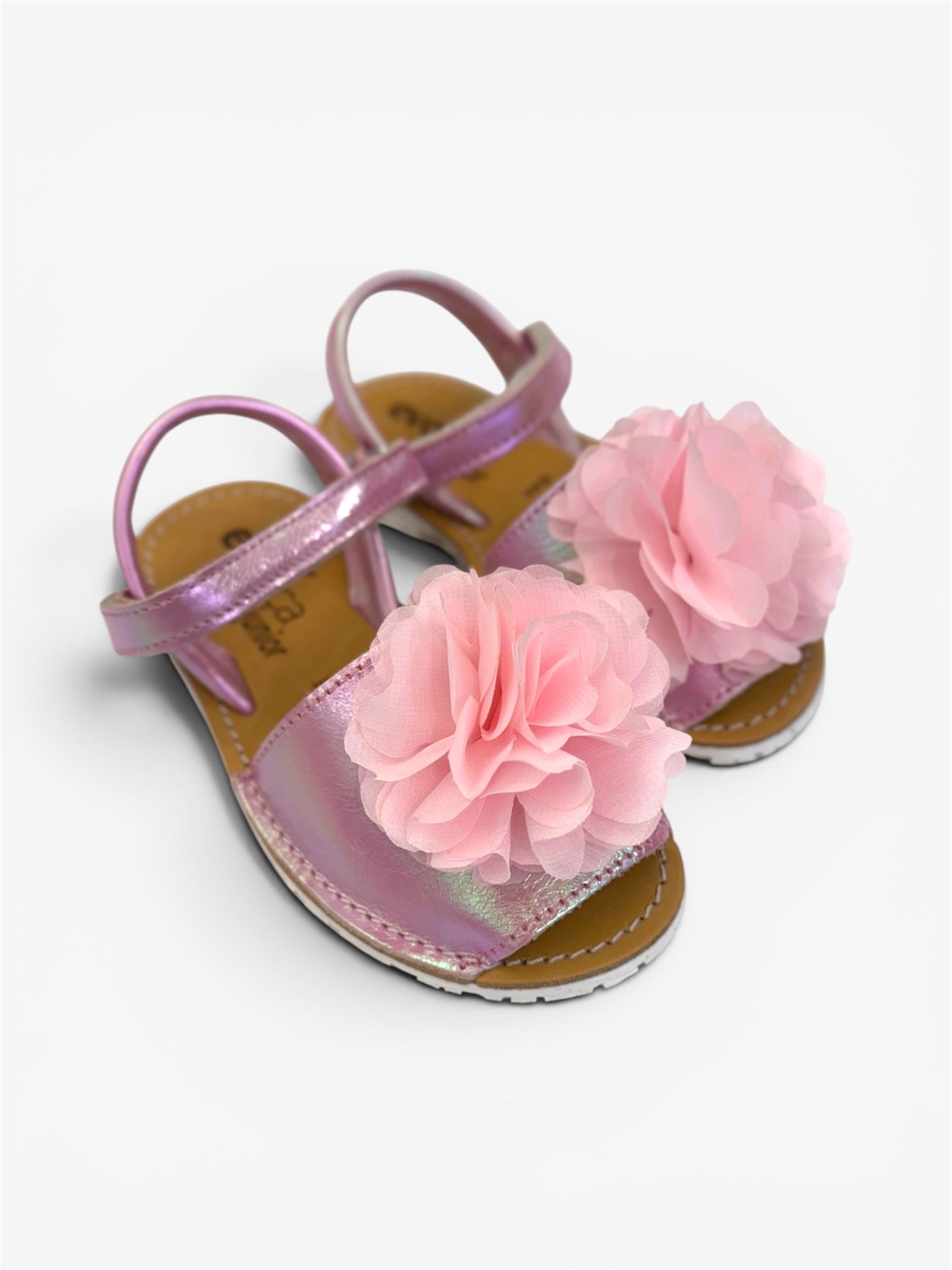 EVOCA - Minorchina rosa con fiore bambina