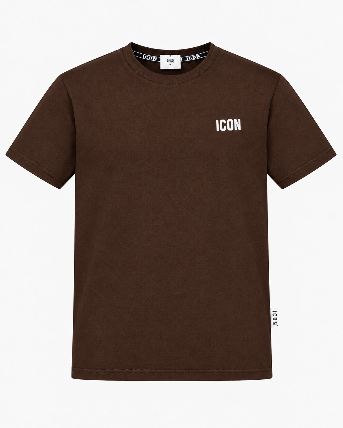ICON - T-shirt con logo ricamato uomo