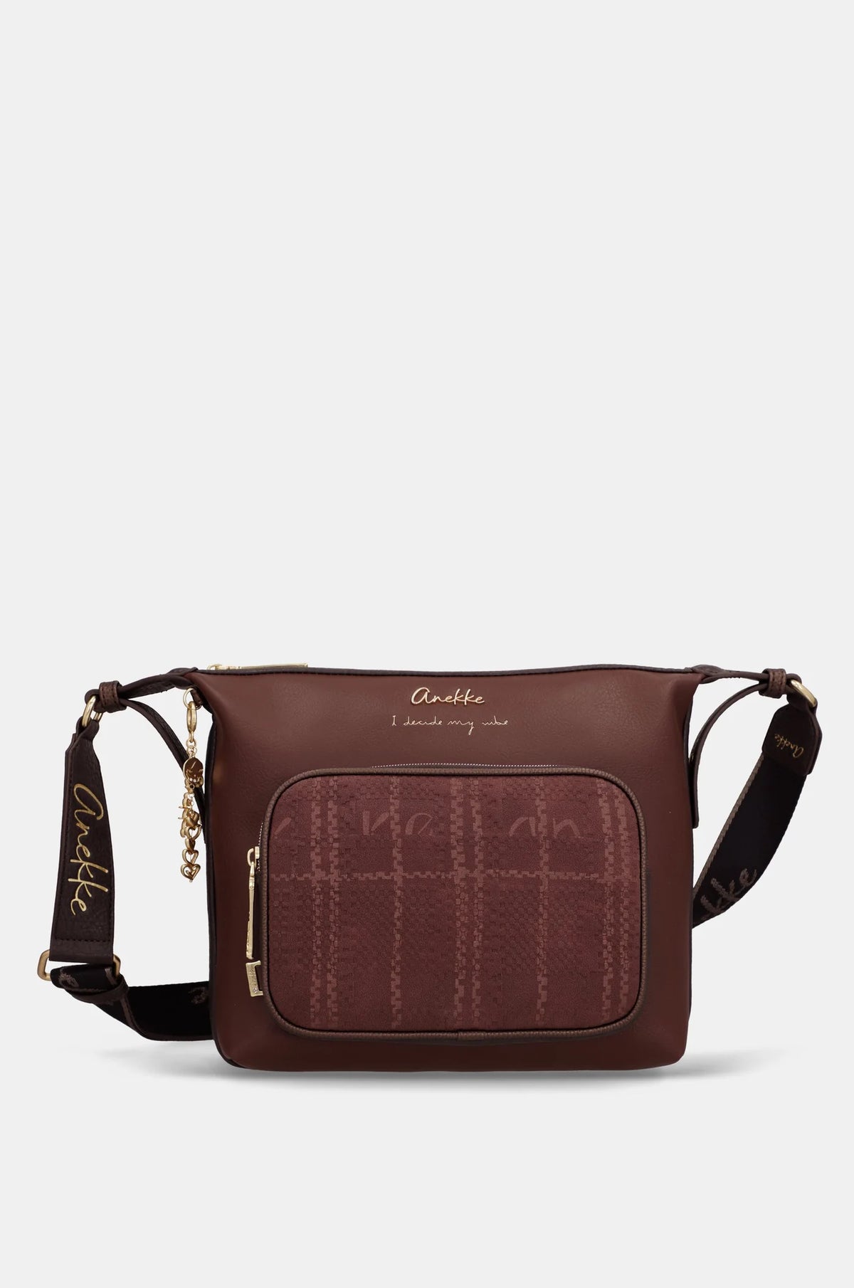 ANEKKE - Borsa a tracolla BURGUNDY