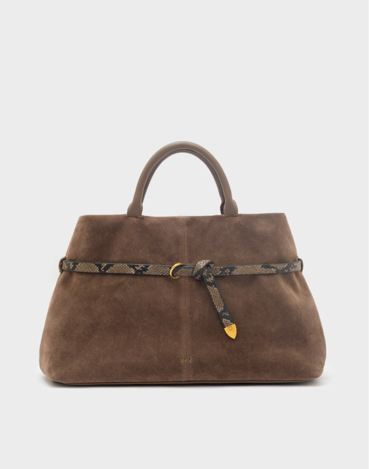 NALI - Borsa Melissa con dettagli in pitone