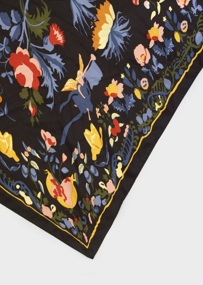 NALI - Foulard triangolo fantasia